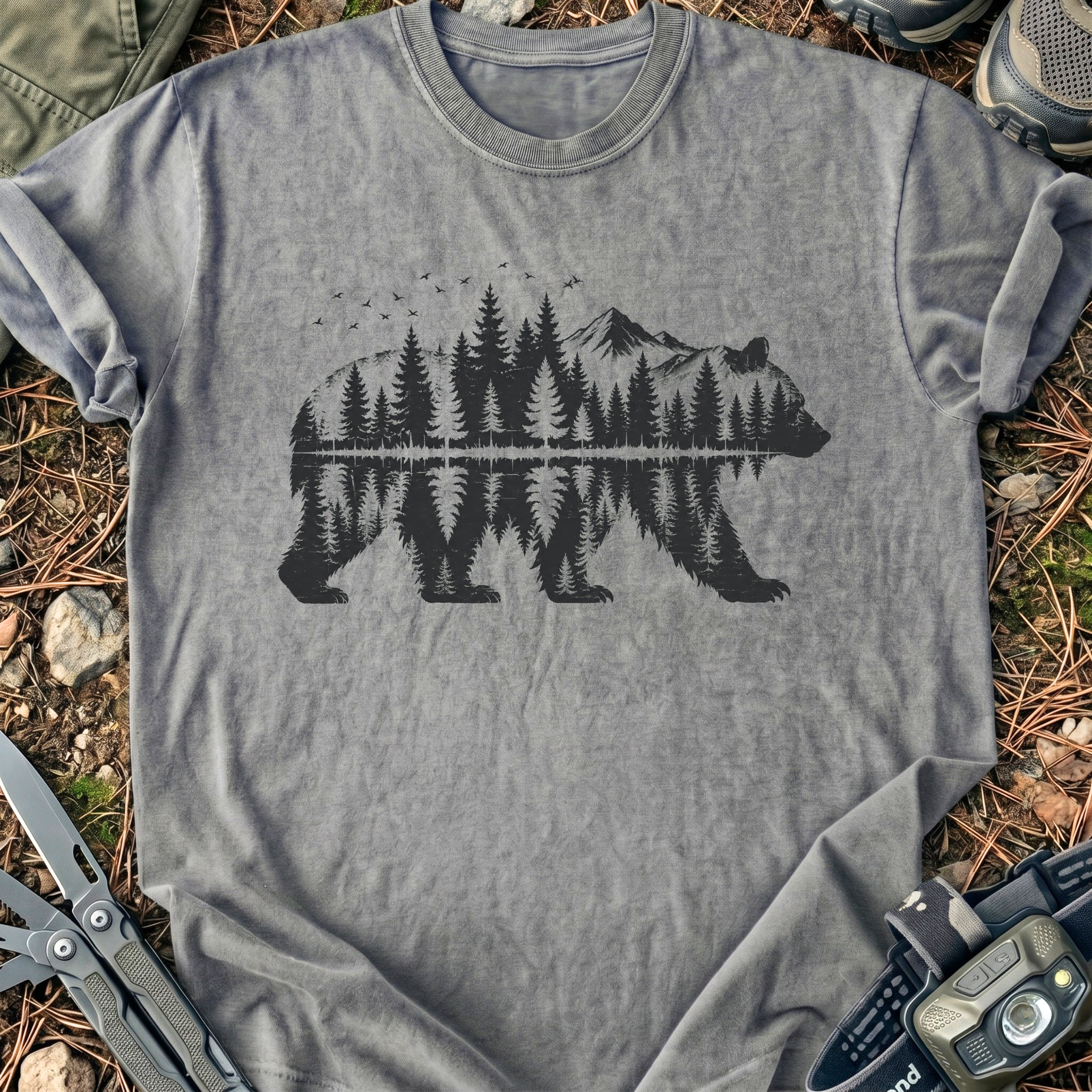 Mirroring Bear T-Shirt