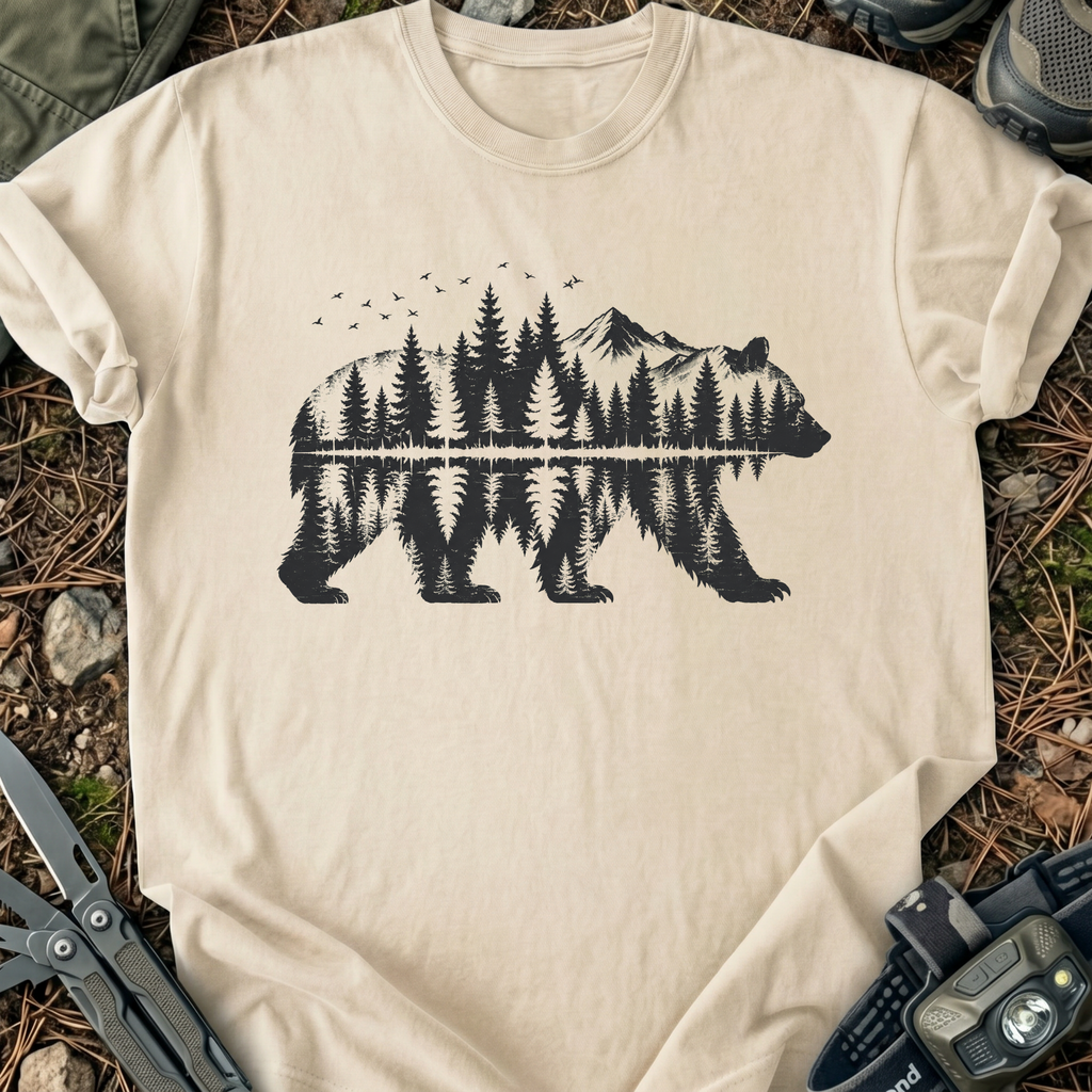 Mirroring Bear T-Shirt