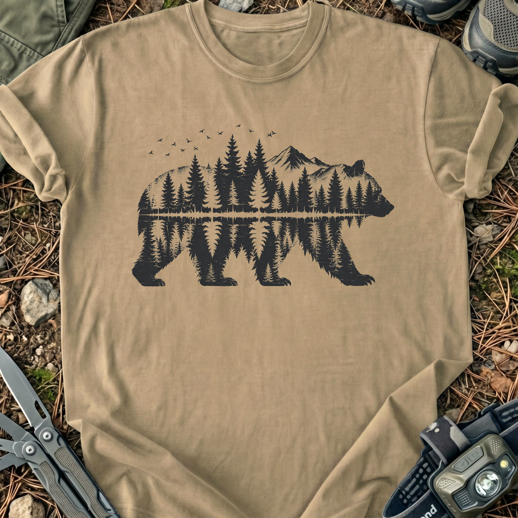 Mirroring Bear T-Shirt