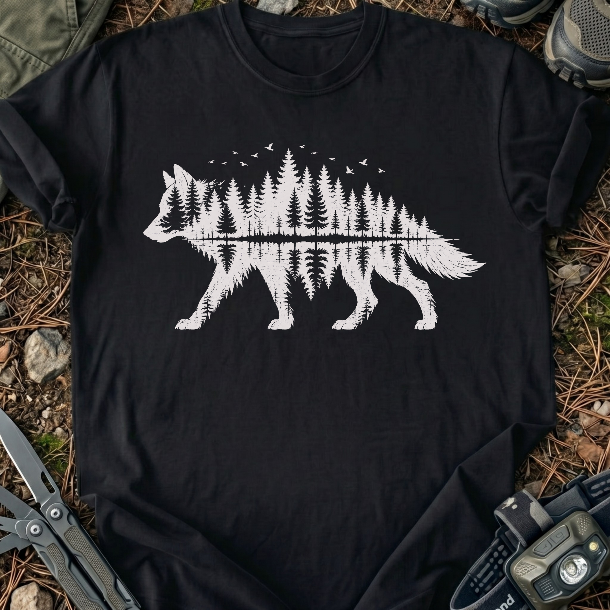 Mirroring Wolf T-Shirt