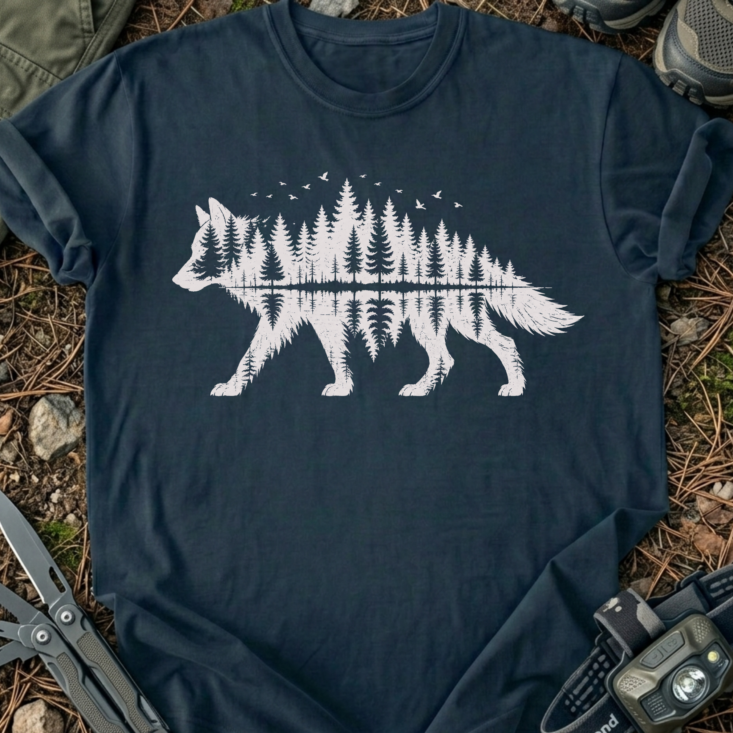 Mirroring Wolf T-Shirt