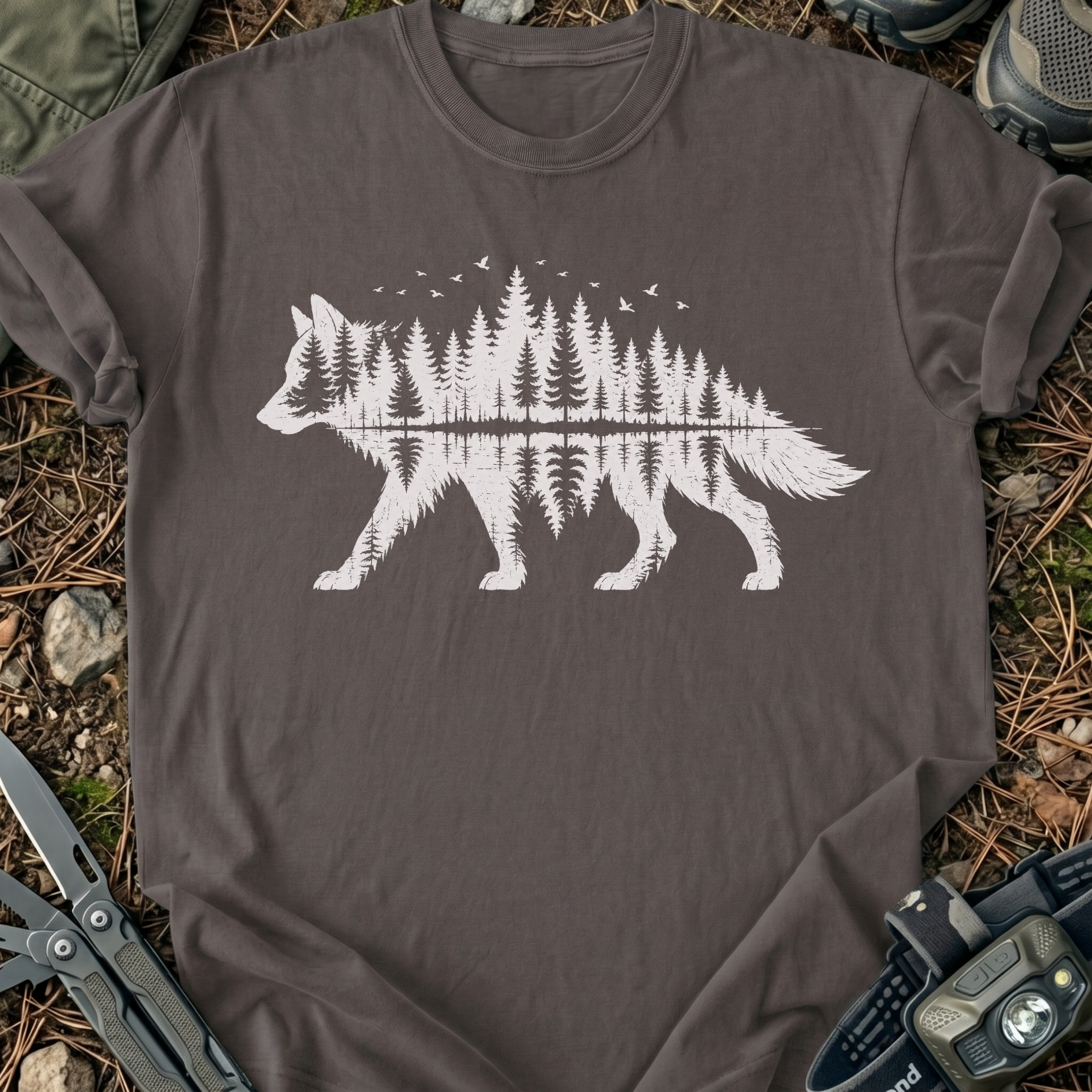 Mirroring Wolf T-Shirt