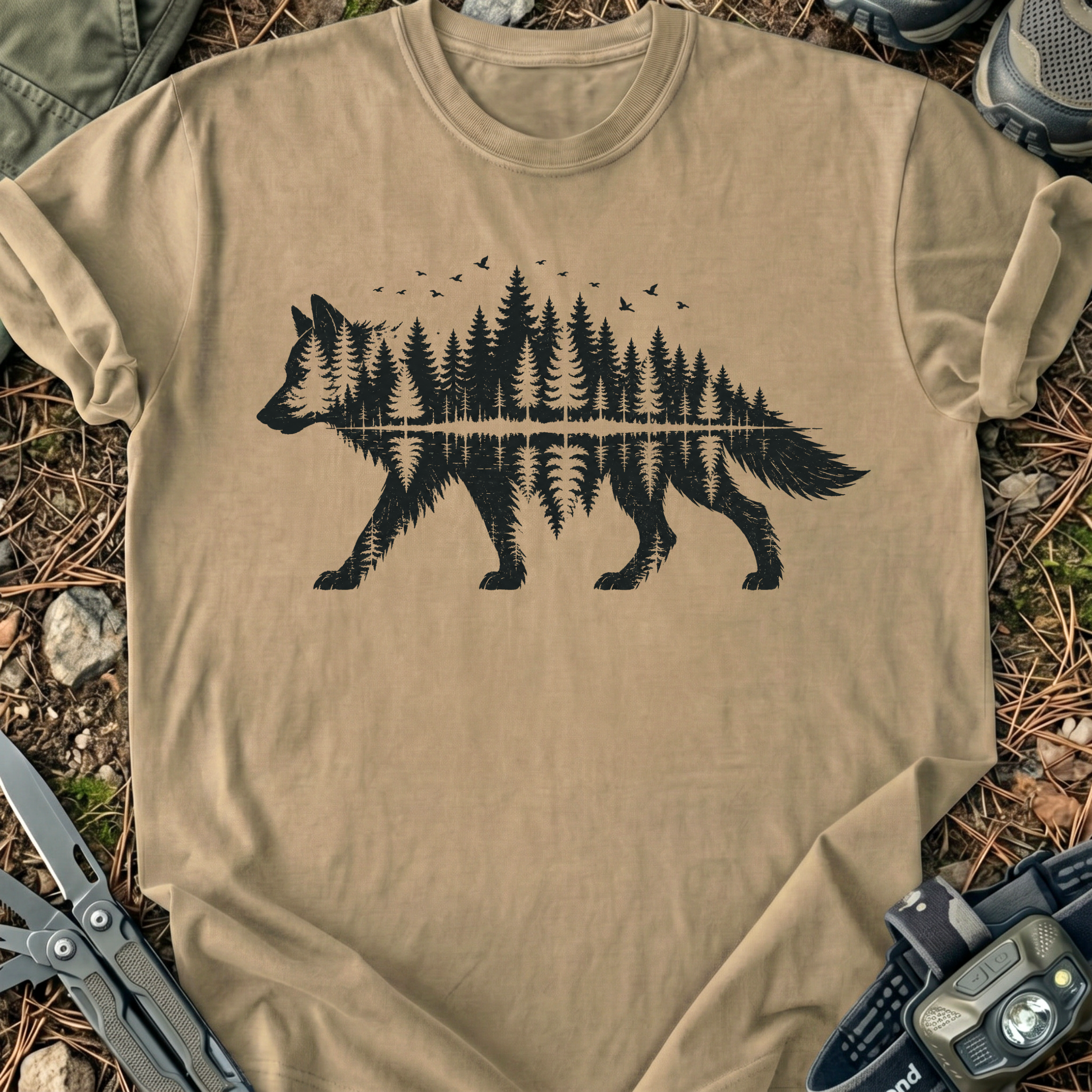 Mirroring Wolf T-Shirt