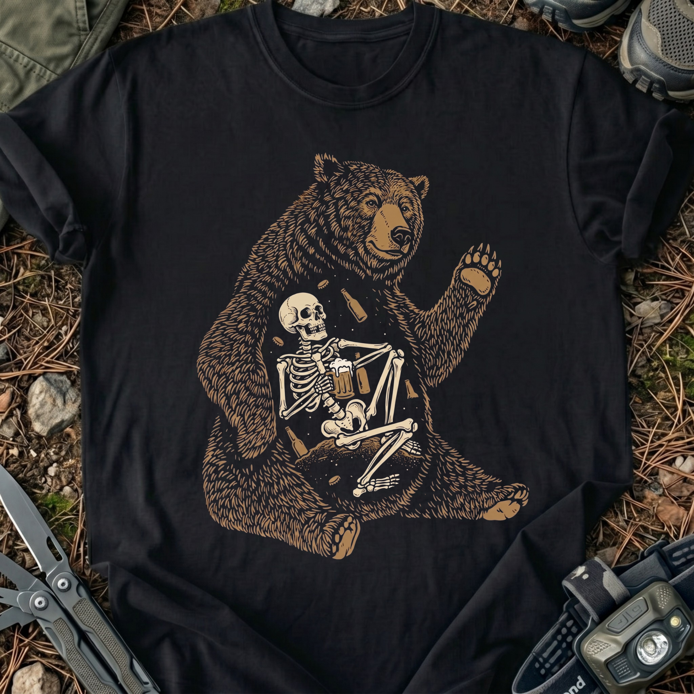 Wavin Bear T-Shirt