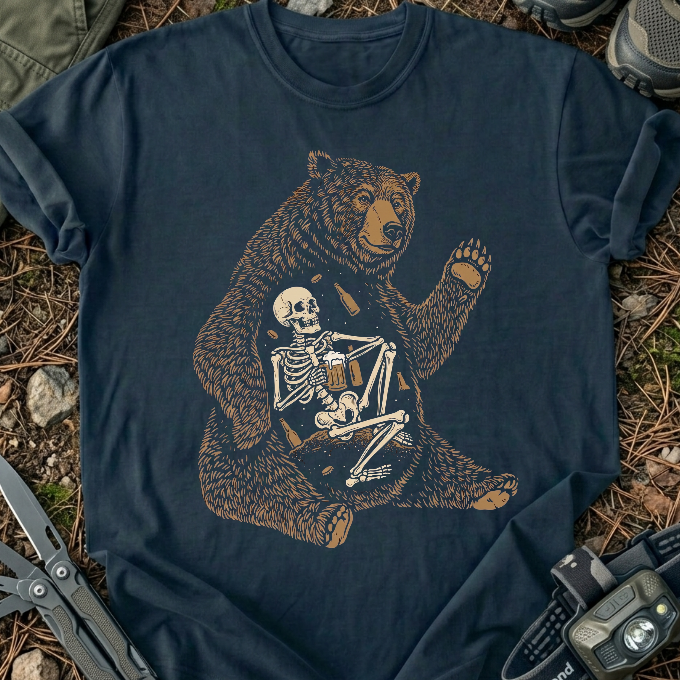 Wavin Bear T-Shirt