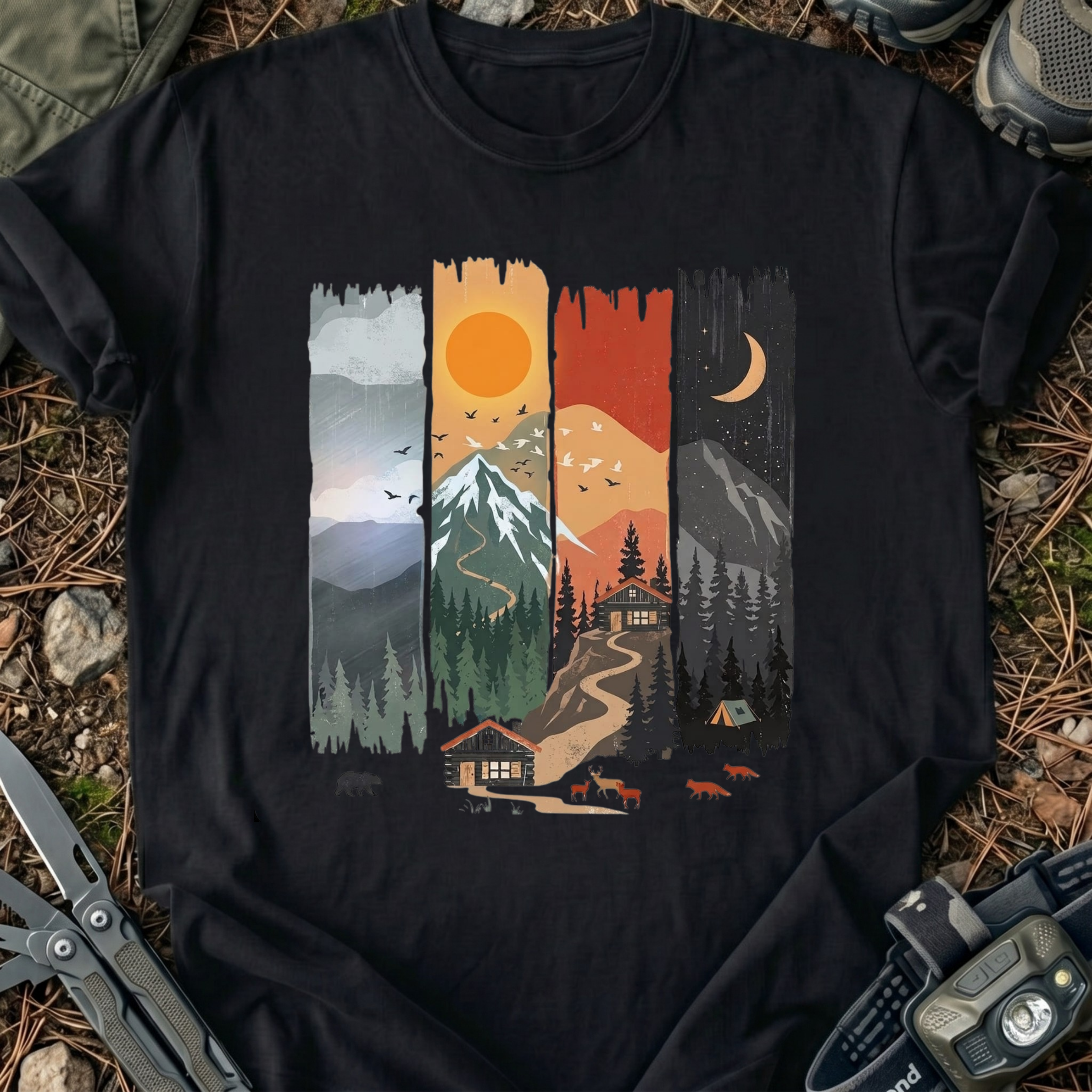 Mountain Painting T-Shirt
