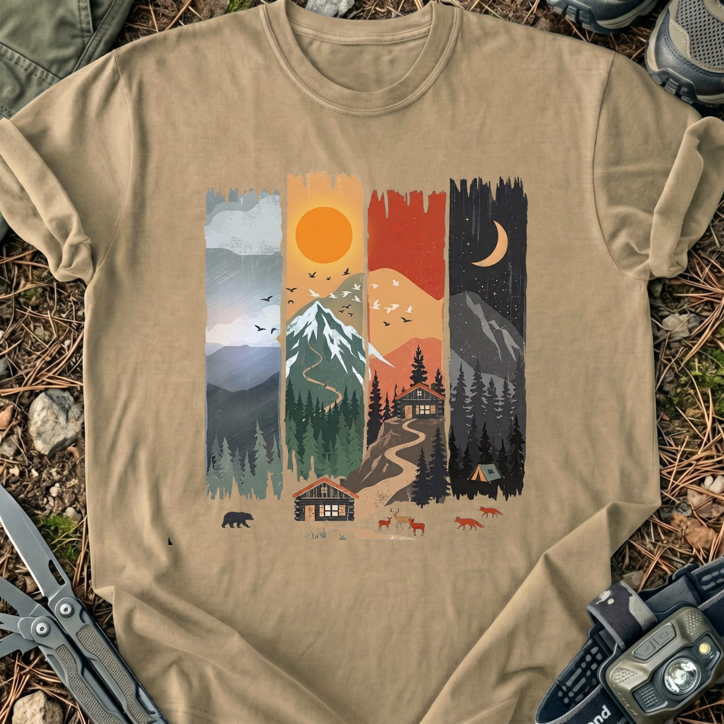 Mountain Painting T-Shirt