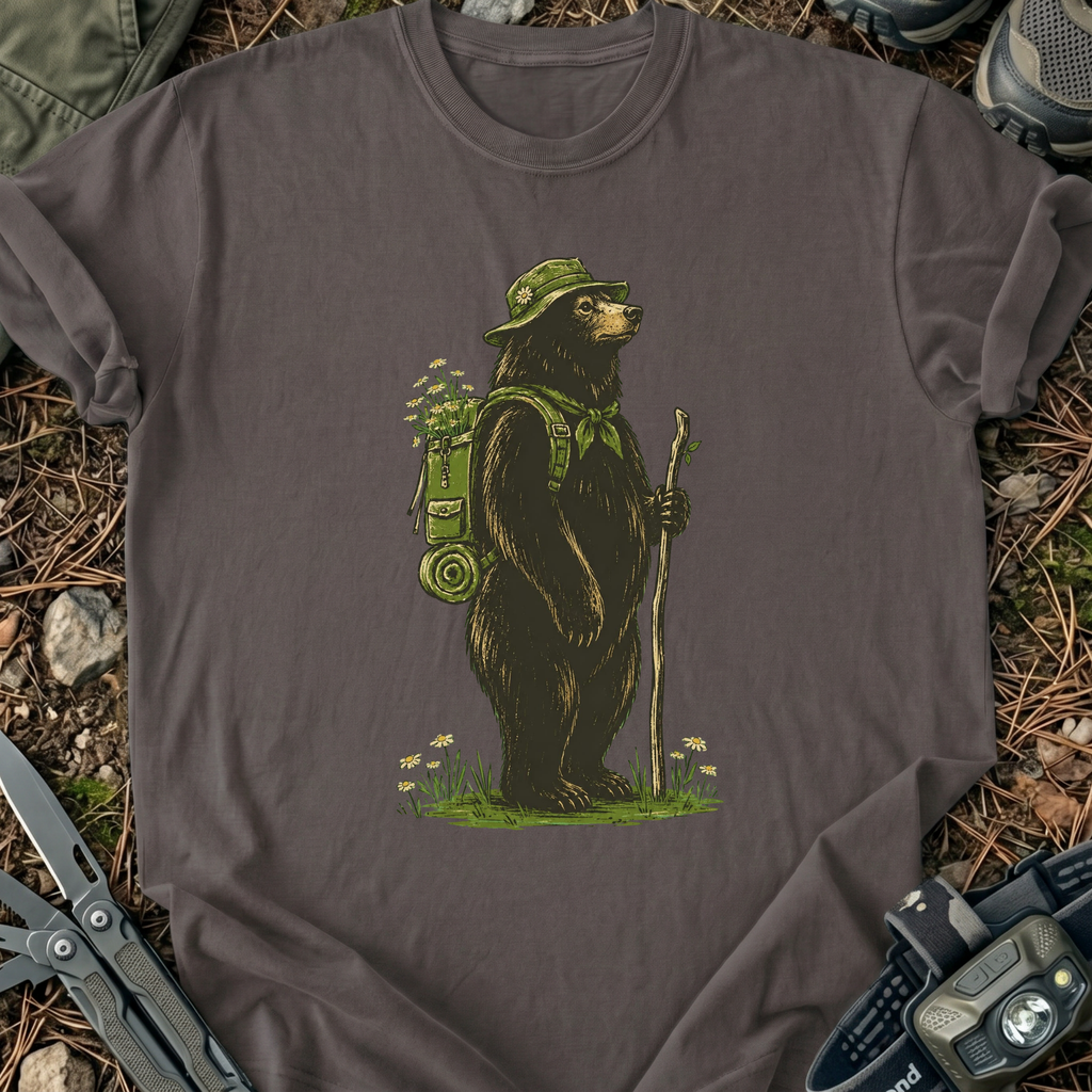 Flower Lover Bear T-Shirt