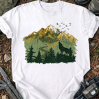 Wolfs & Mountains T-Shirt