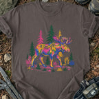 Colorful Moose T-Shirt