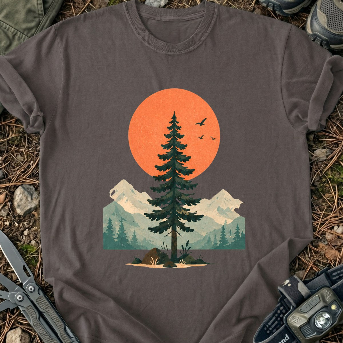 Sunset In The Mountains T-Shirt