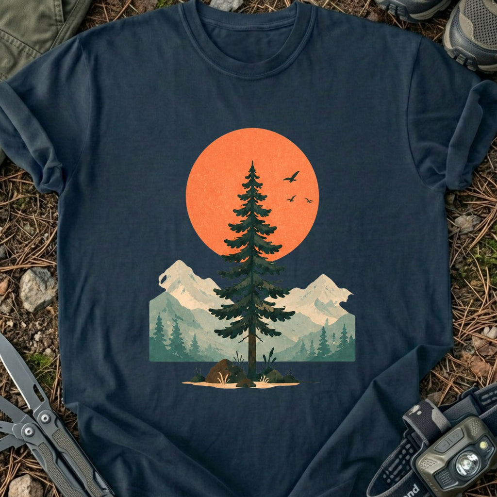 Sunset In The Mountains T-Shirt