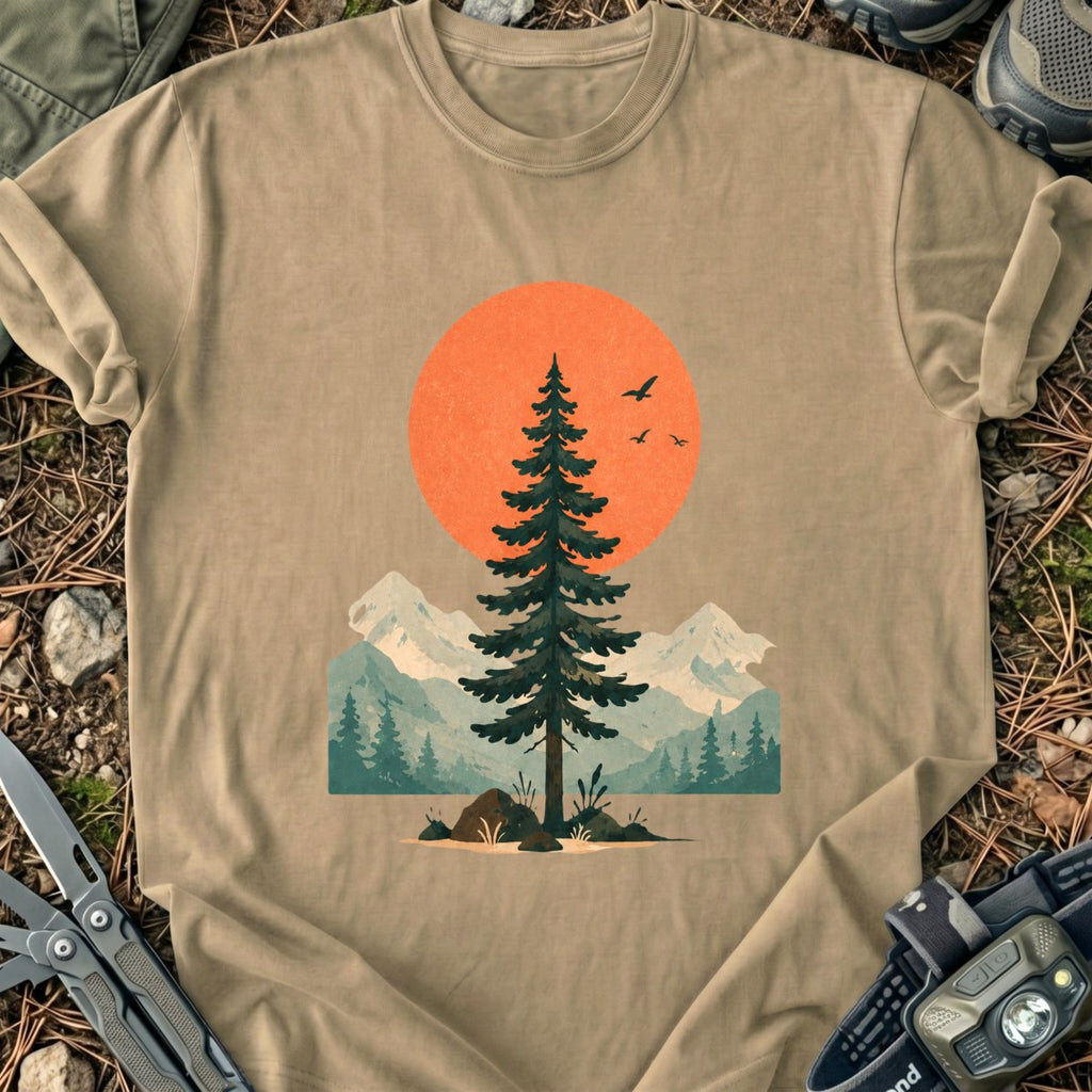 Sunset In The Mountains T-Shirt
