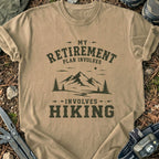 Hiking For Retirenment T-Shirt