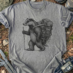 Hiking Badger T-Shirt