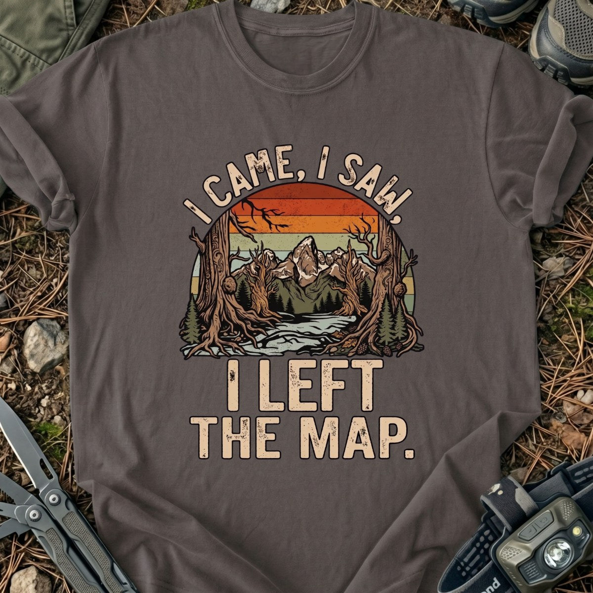 Left The Map T-Shirt