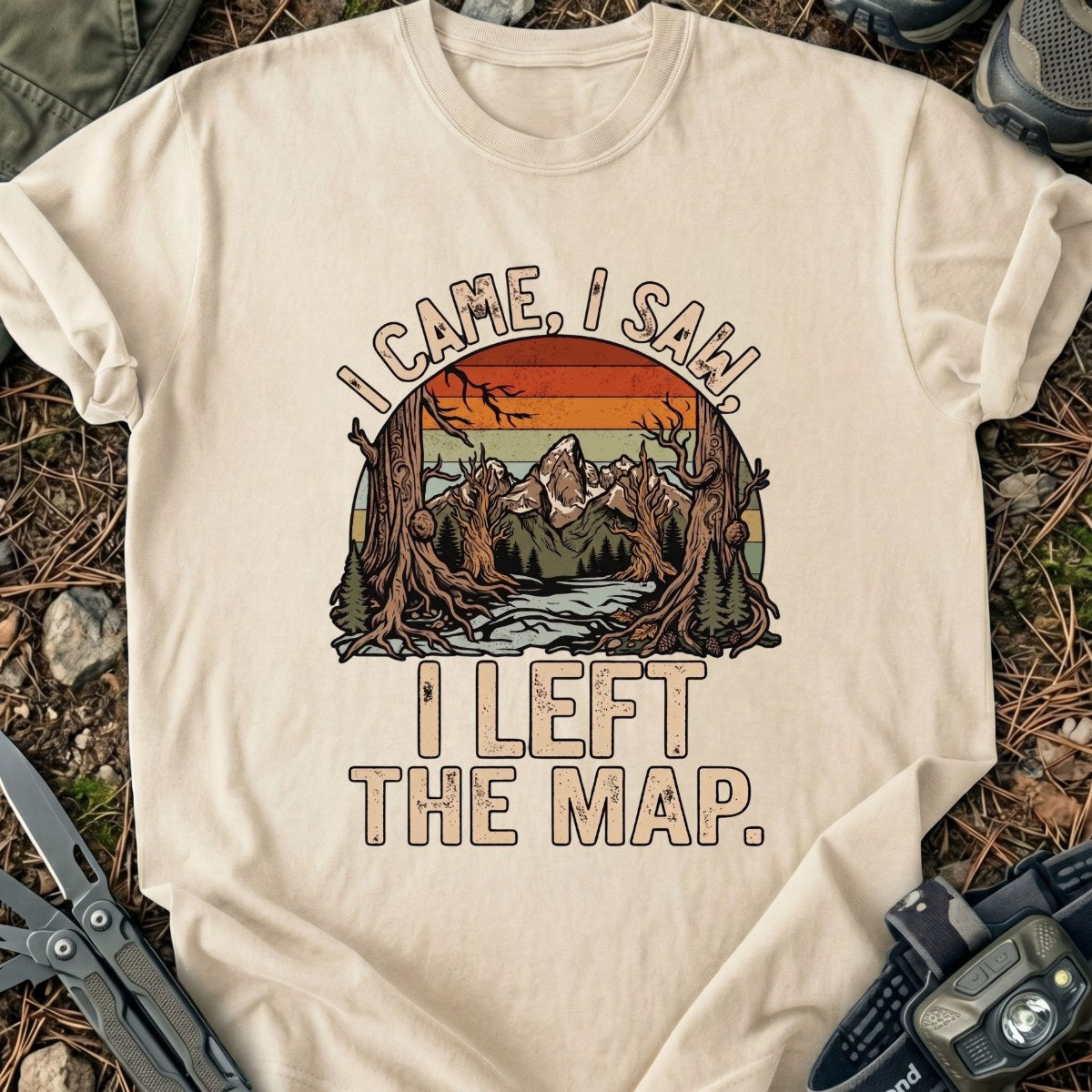 Left The Map T-Shirt