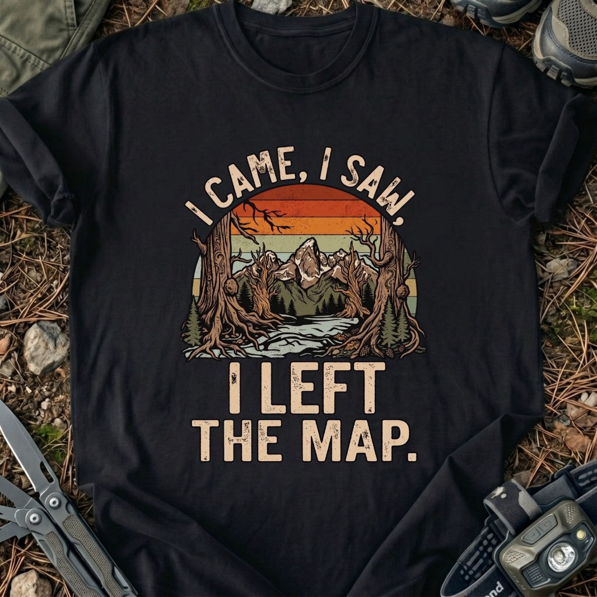 Left The Map T-Shirt