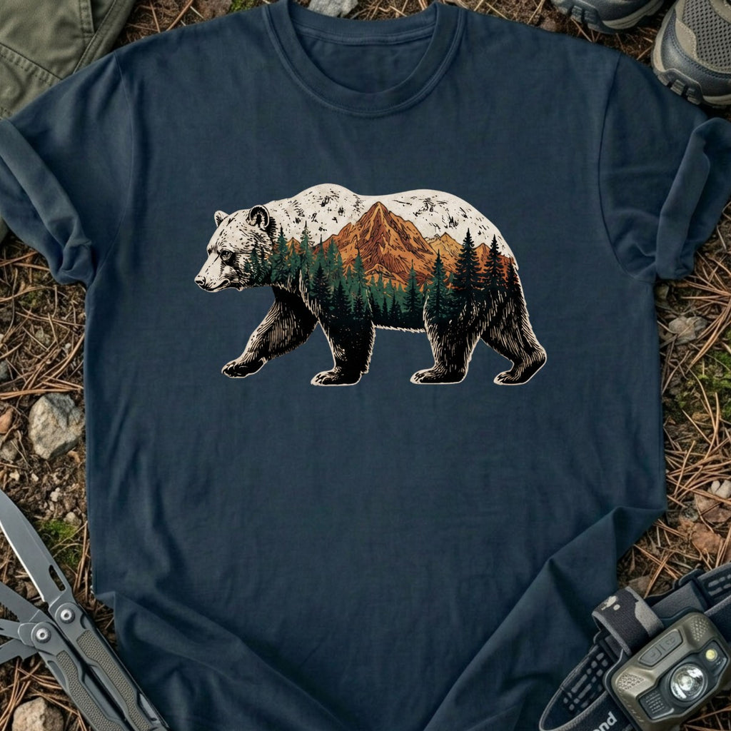 Bear in Mountains T-Shirt