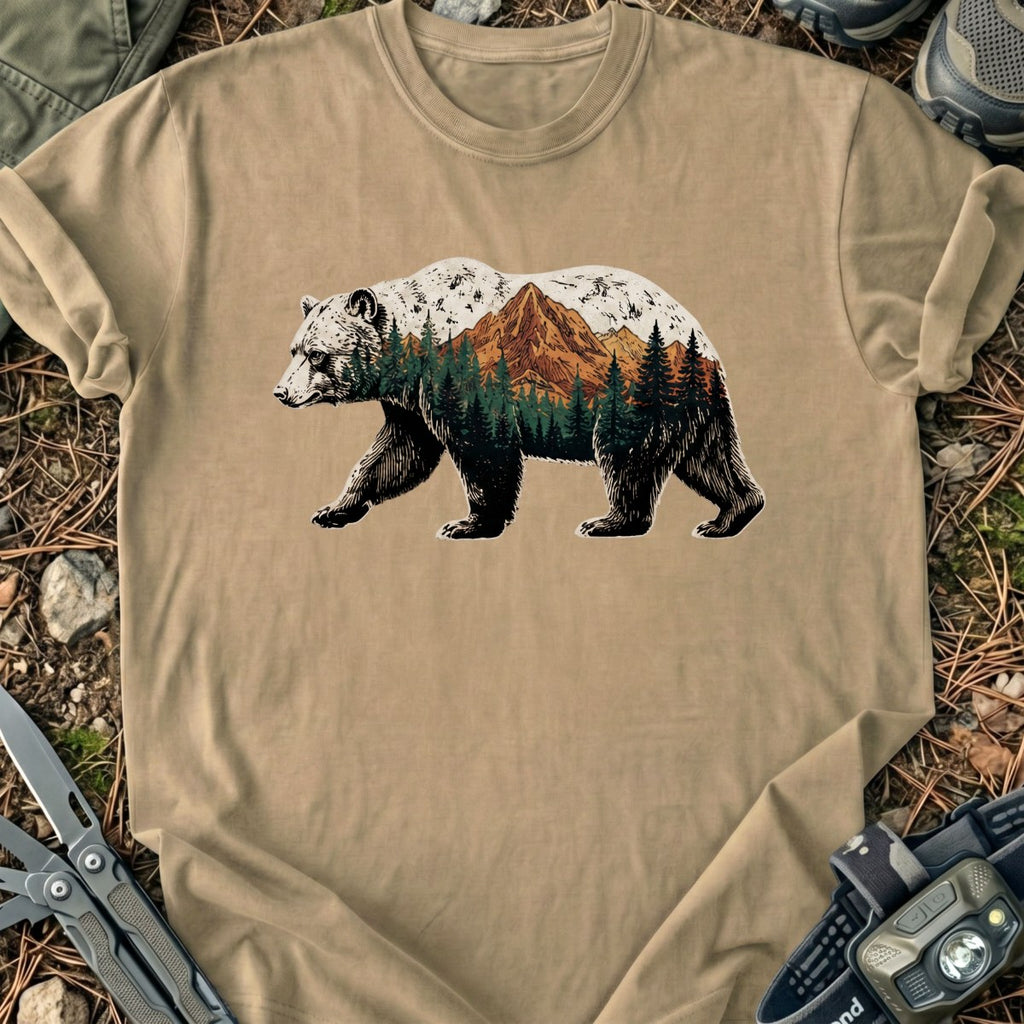 Bear in Mountains T-Shirt