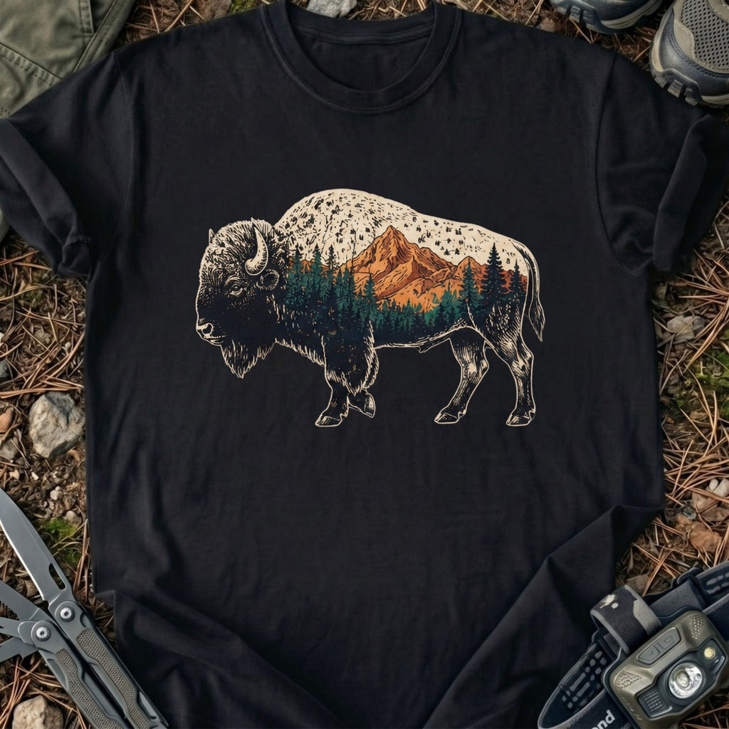 Bison Mountains T-Shirt