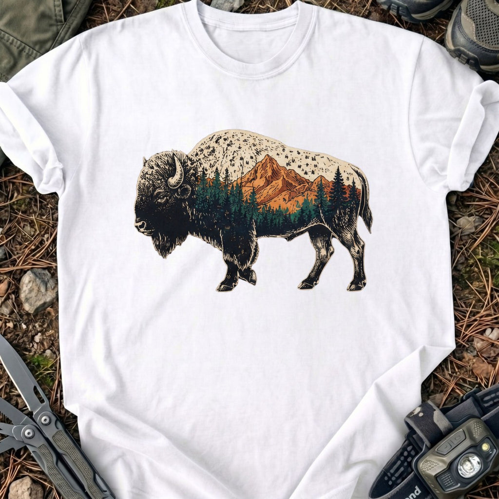 Bison Mountains T-Shirt