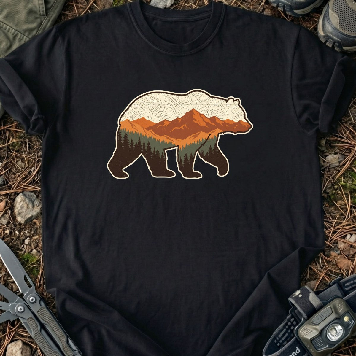Bear Sketch T-Shirt