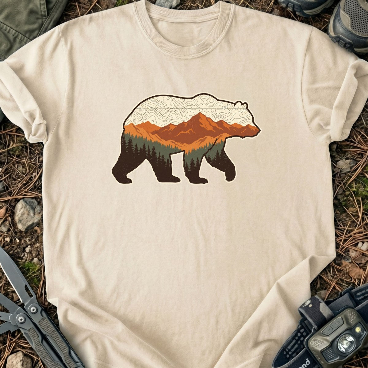 Bear Sketch T-Shirt