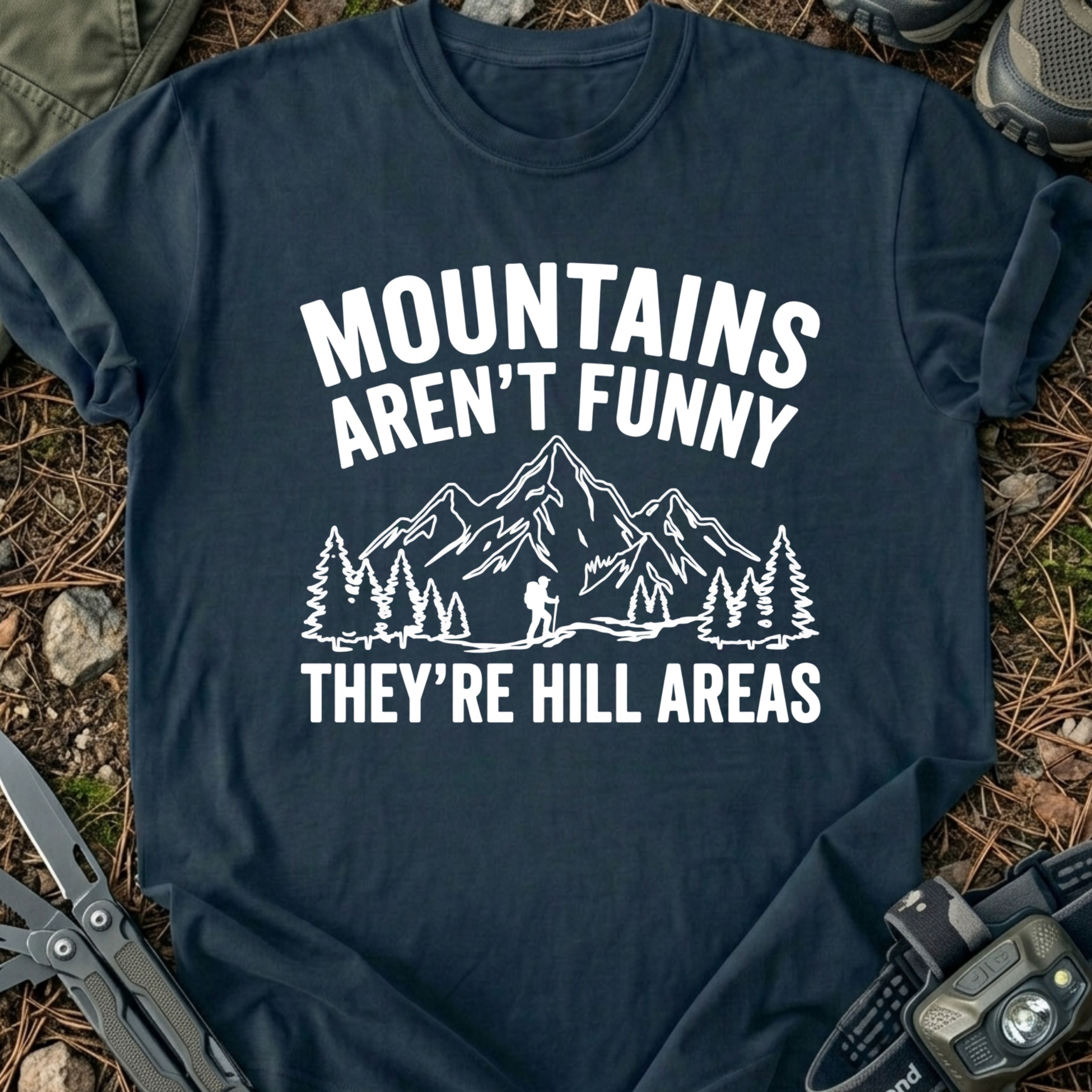Hill Areas Mountains T-Shirt