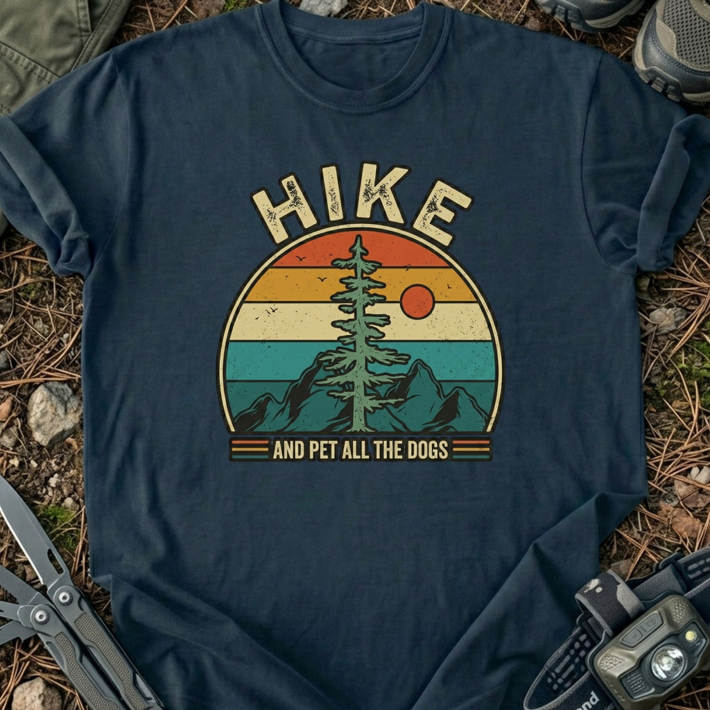 Hike & Pet Dogs T-Shirt