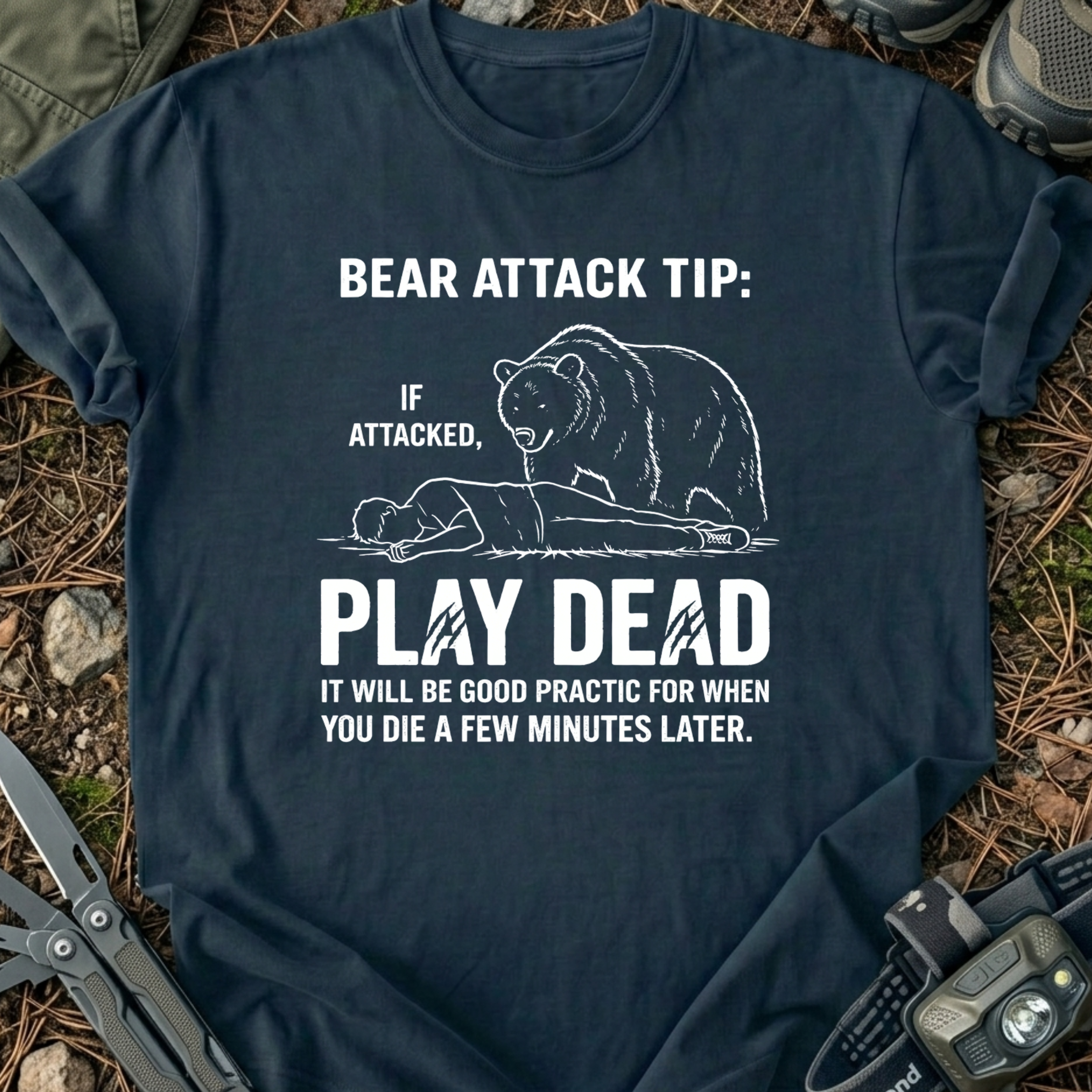 Bear Attack Tip T-Shirt