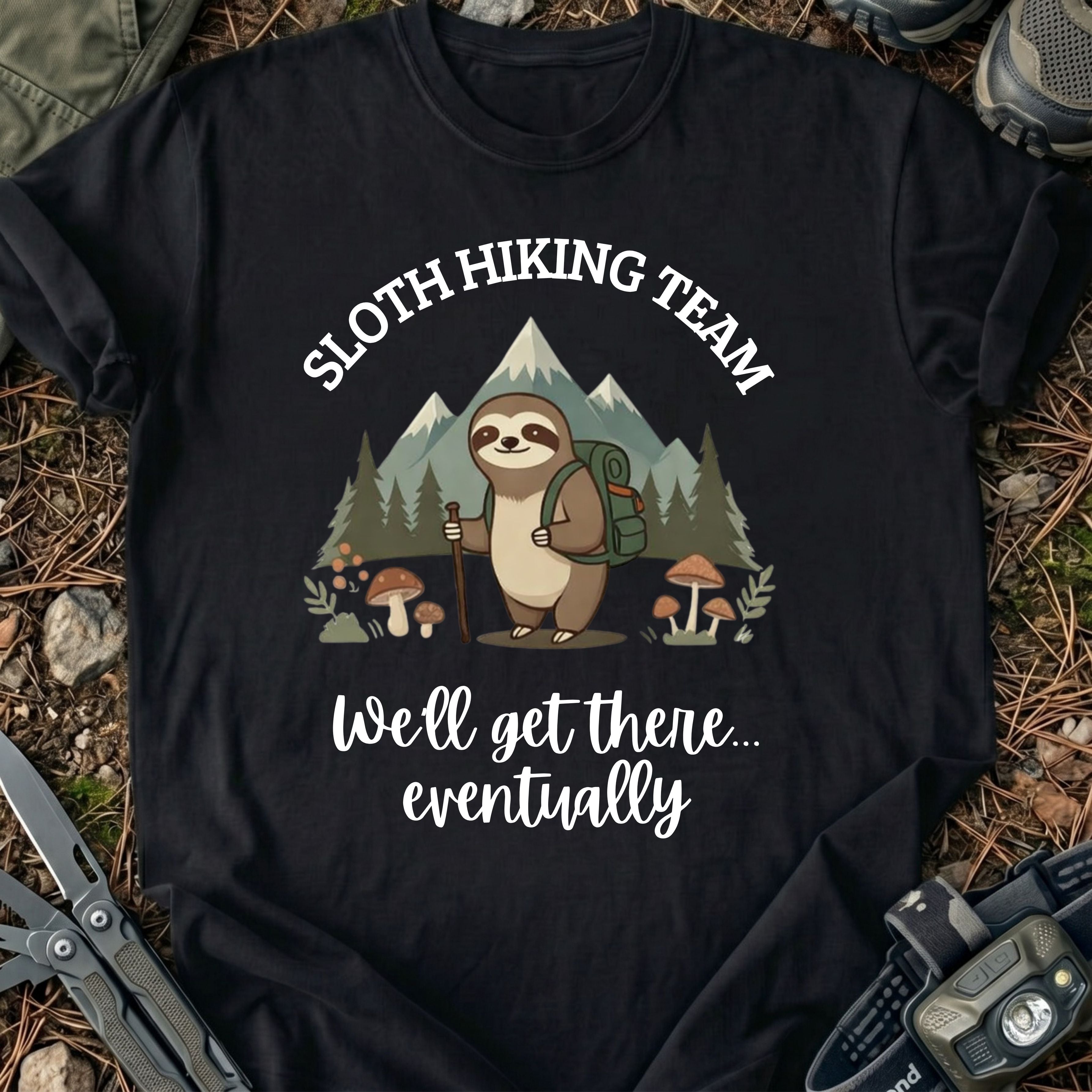 Sloth Hiking Team T-Shirt