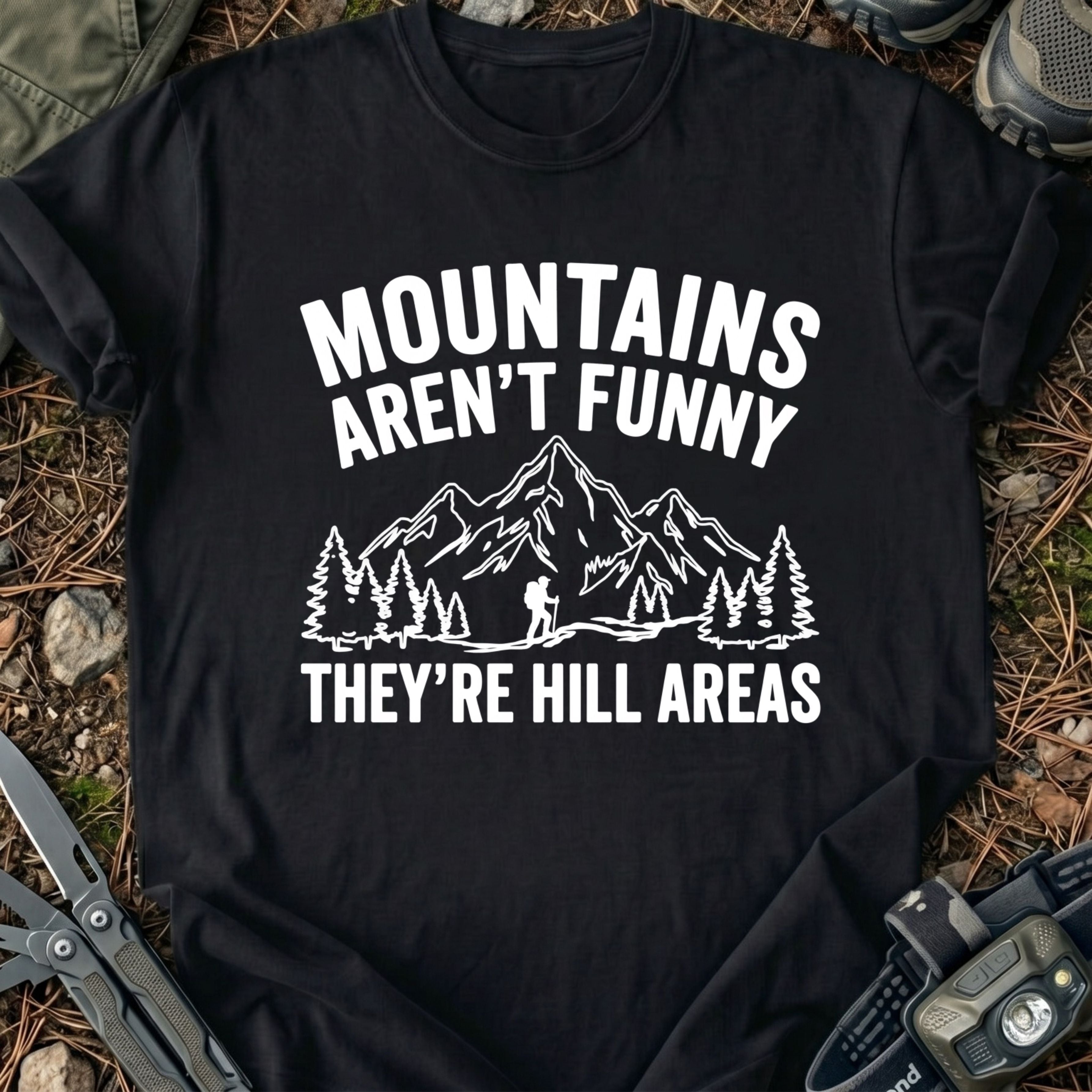 Hill Areas Mountains T-Shirt