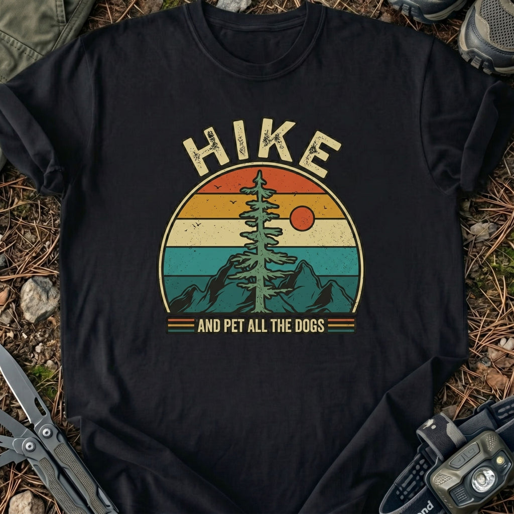 Hike & Pet Dogs T-Shirt