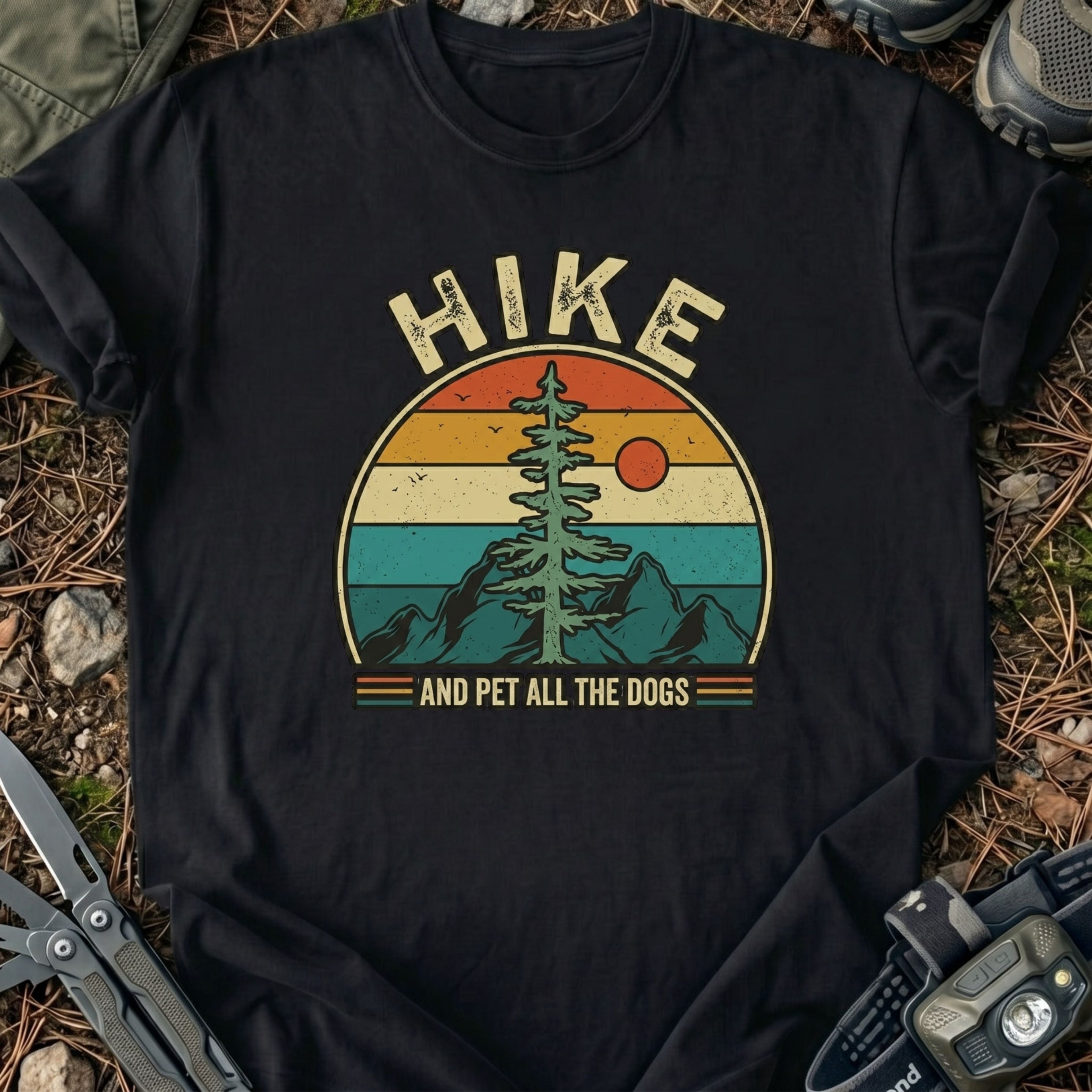 Hike & Pet Dogs T-Shirt