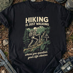 Hiking Skeleton T-Shirt