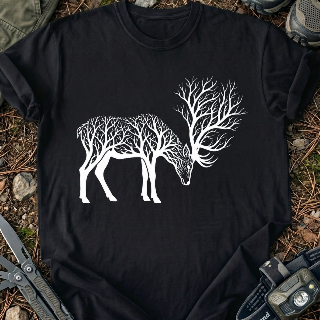 Flower Deer T-Shirt