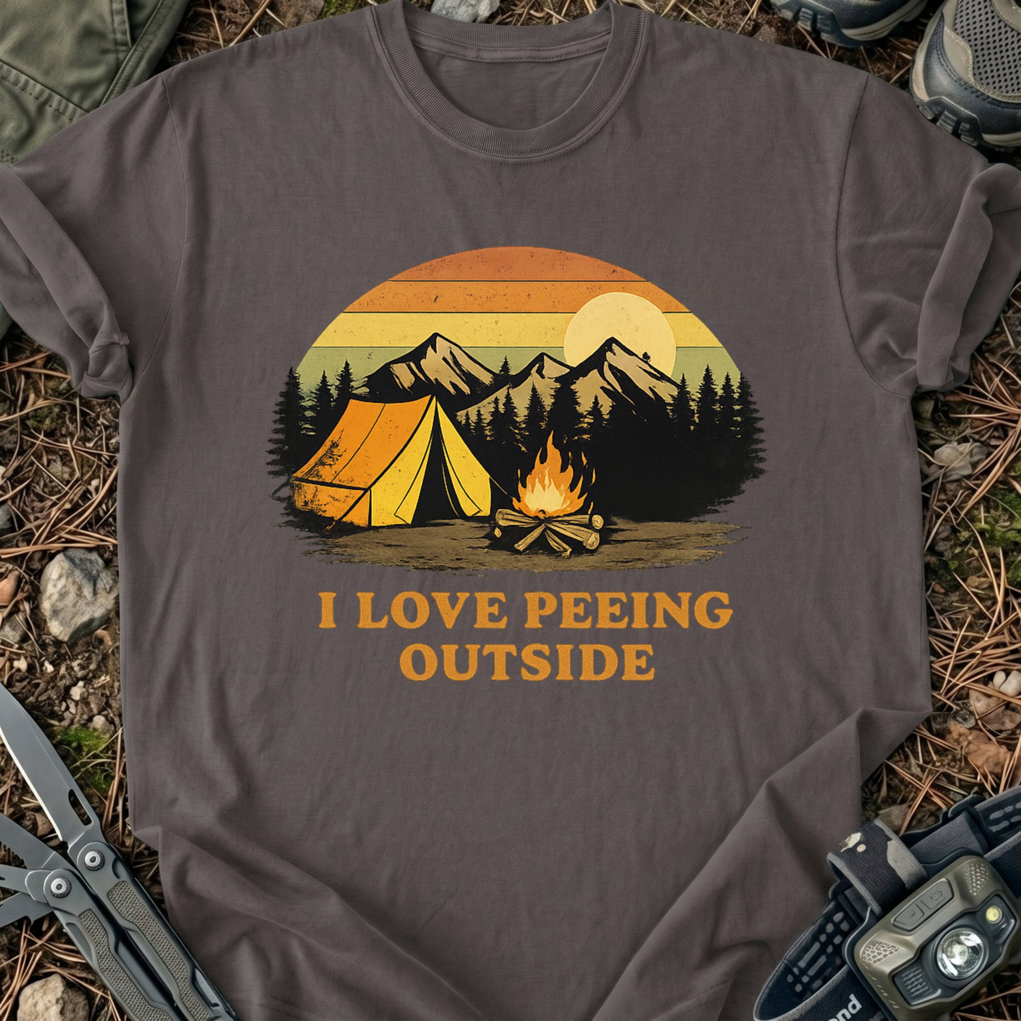 Peeing Outside T-Shirt