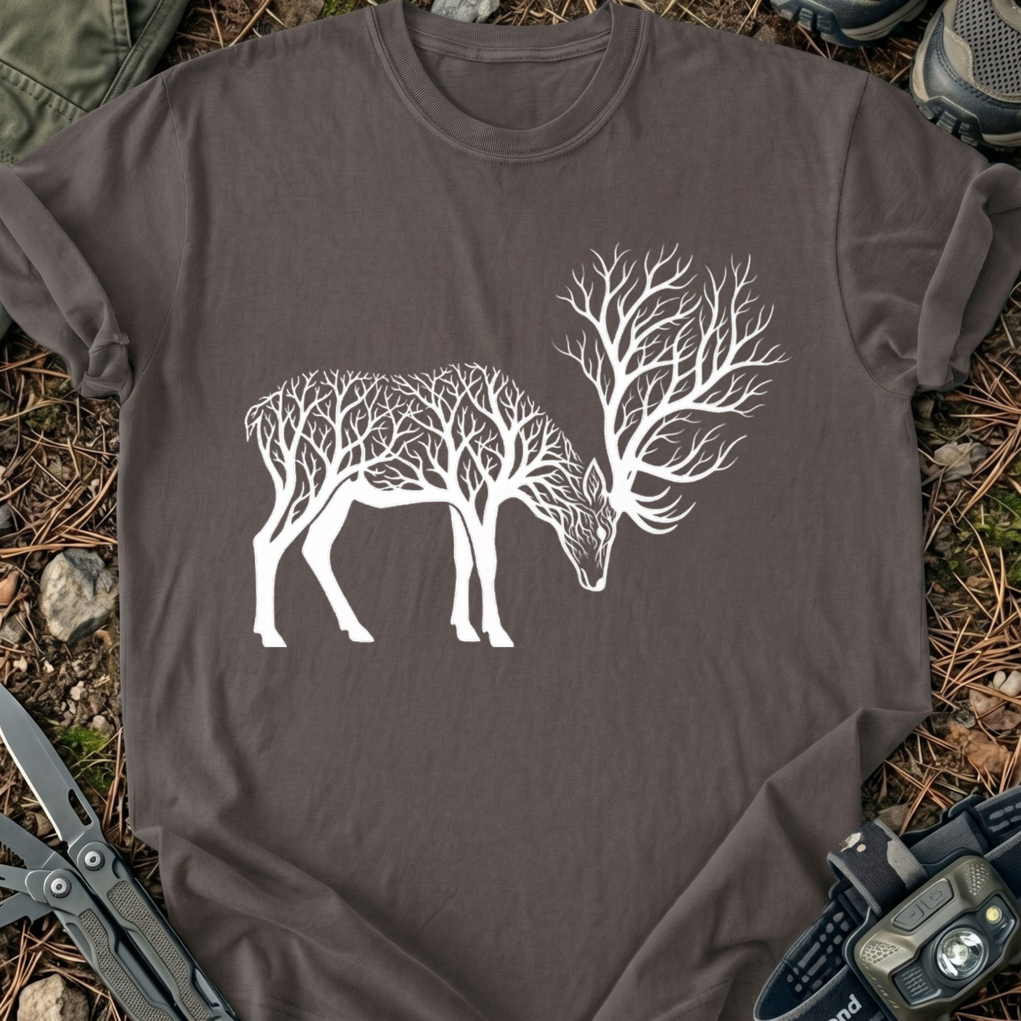 Flower Deer T-Shirt