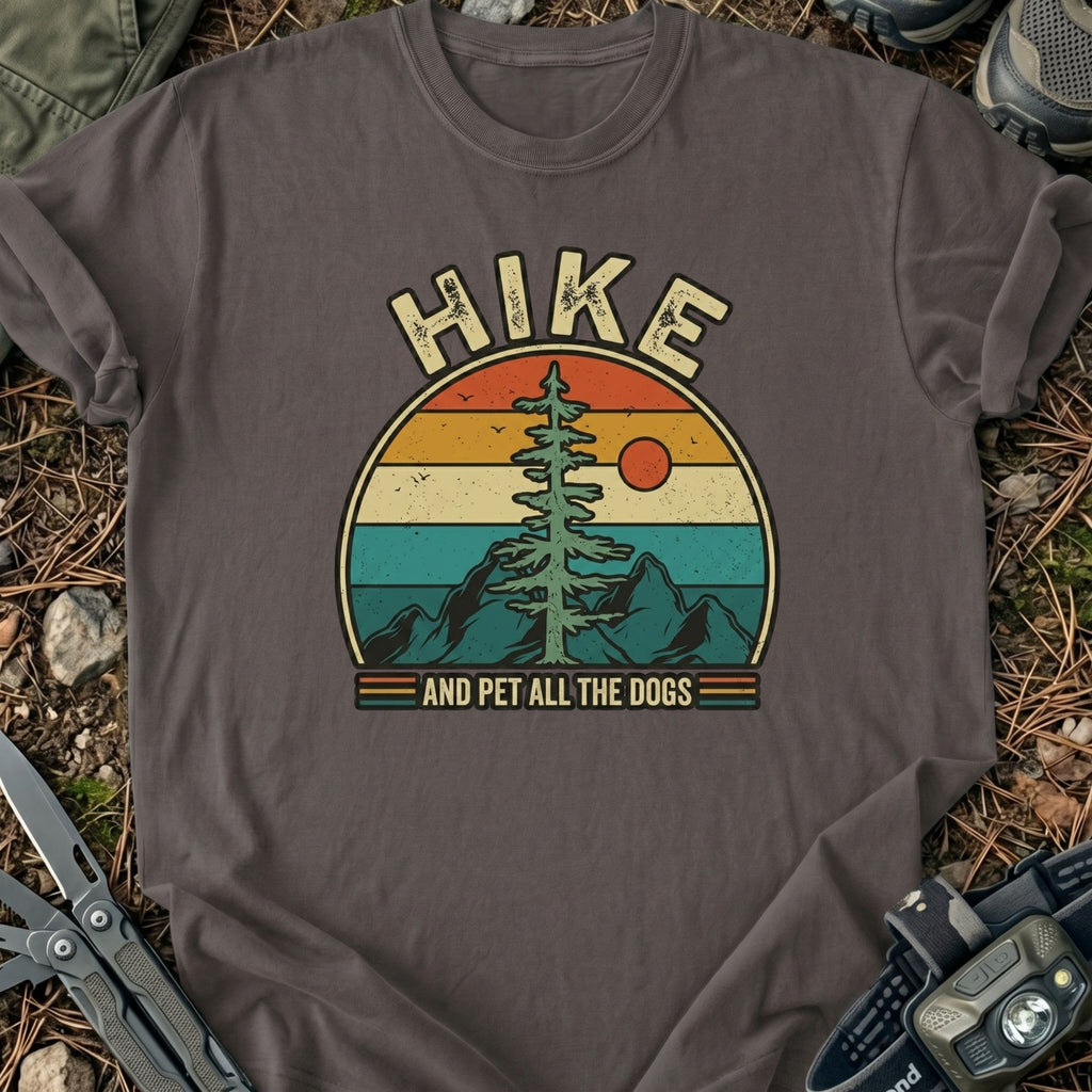 Hike & Pet Dogs T-Shirt