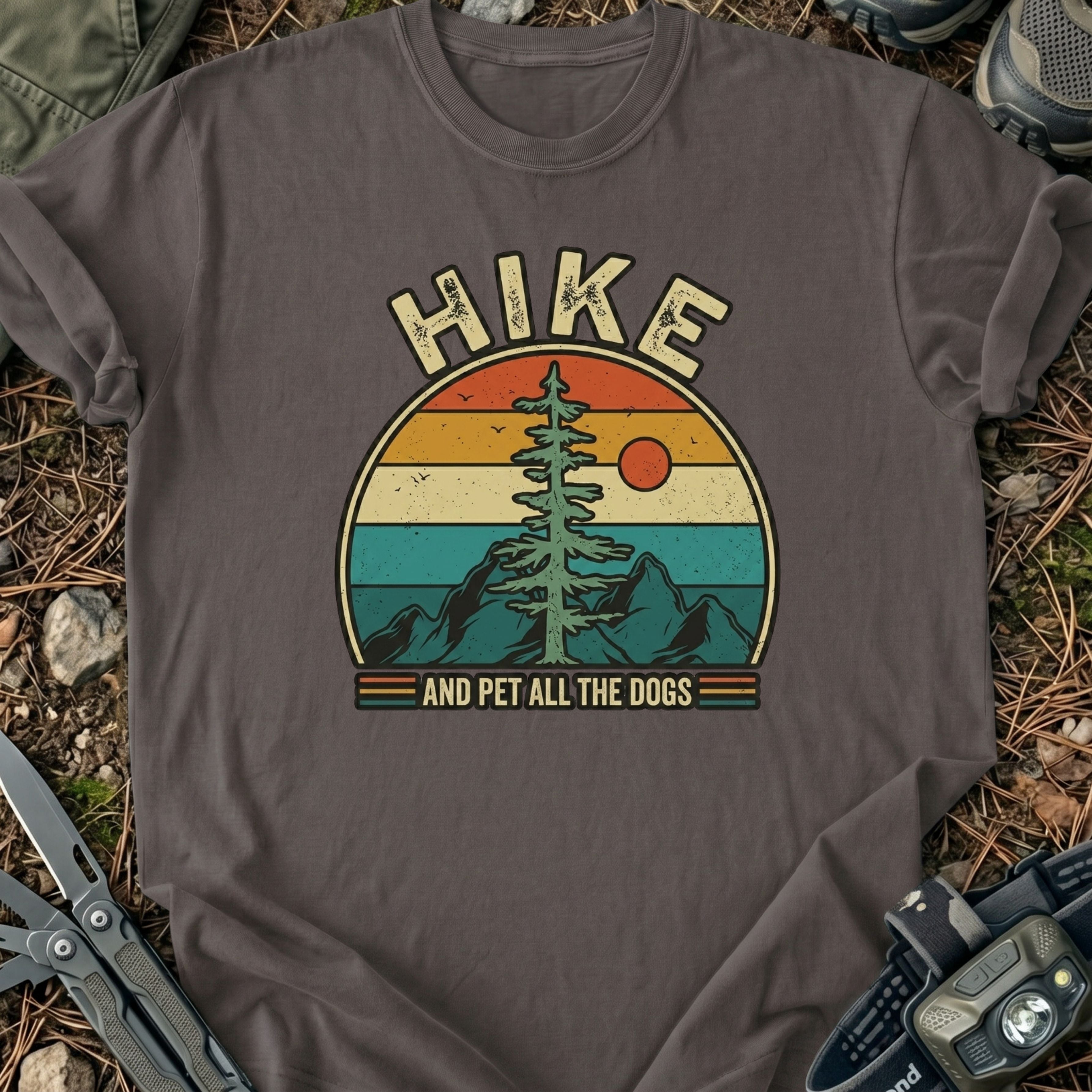 Hike & Pet Dogs T-Shirt