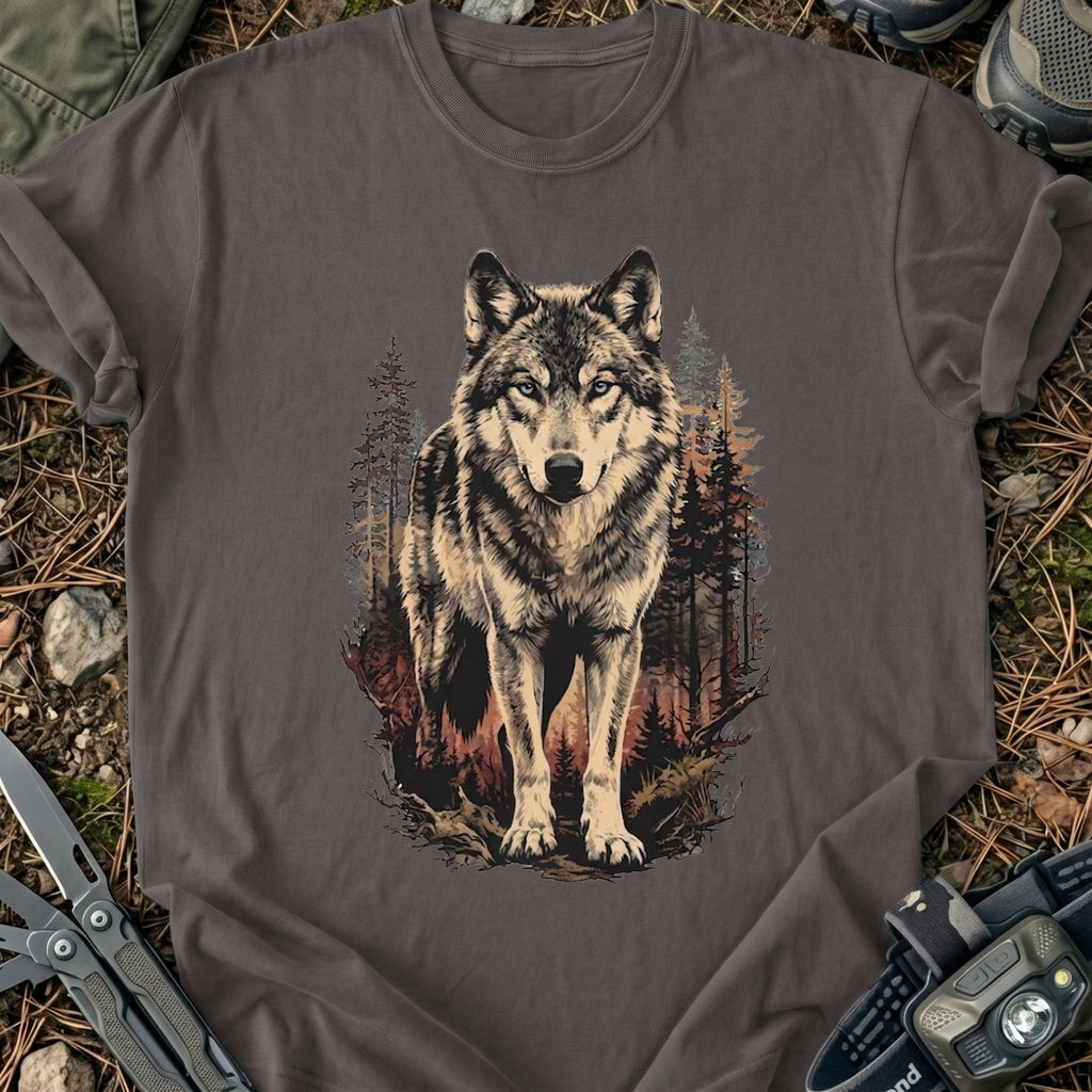 Wolf In Forest T-Shirt