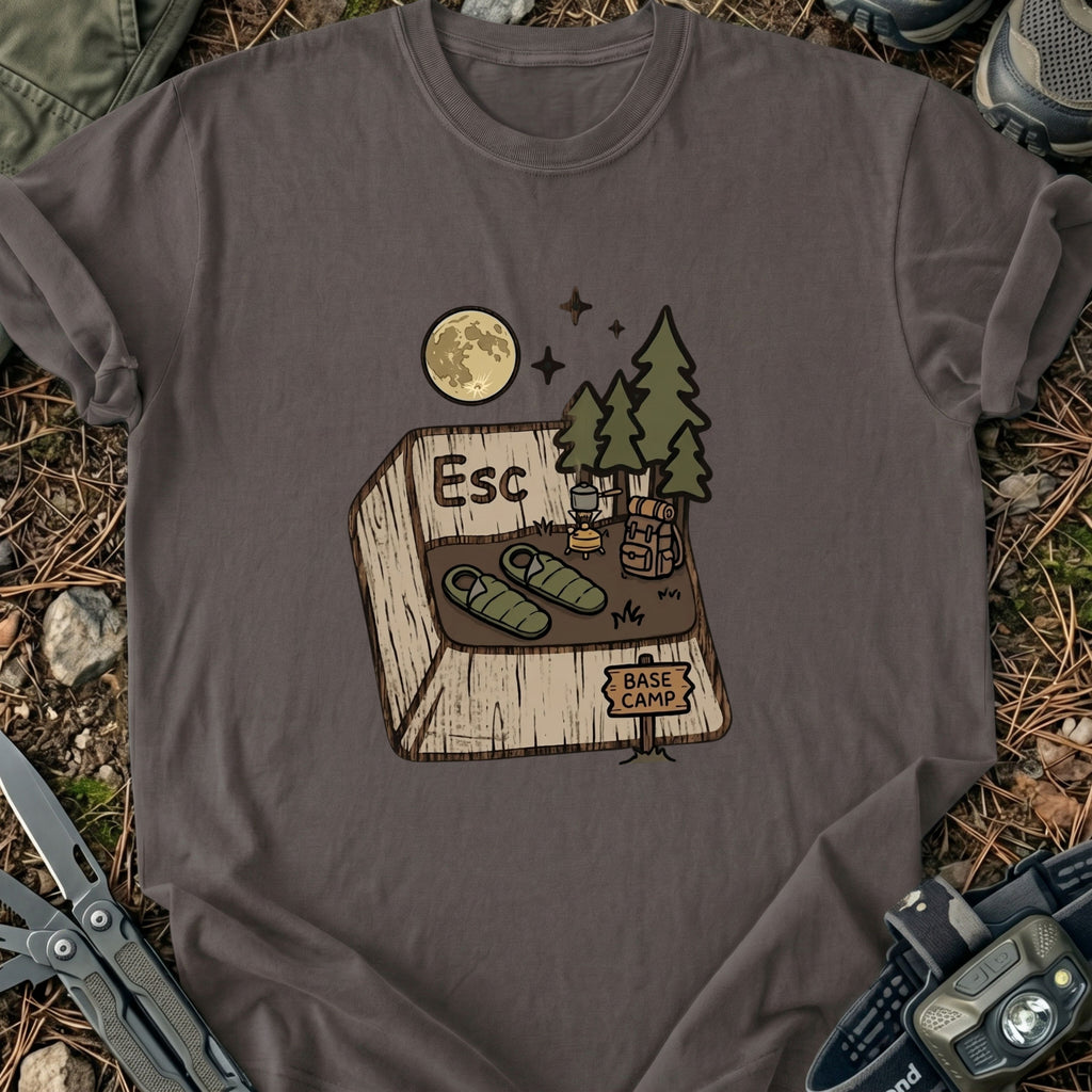 Escape Button T-Shirt