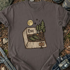 Escape Button T-Shirt
