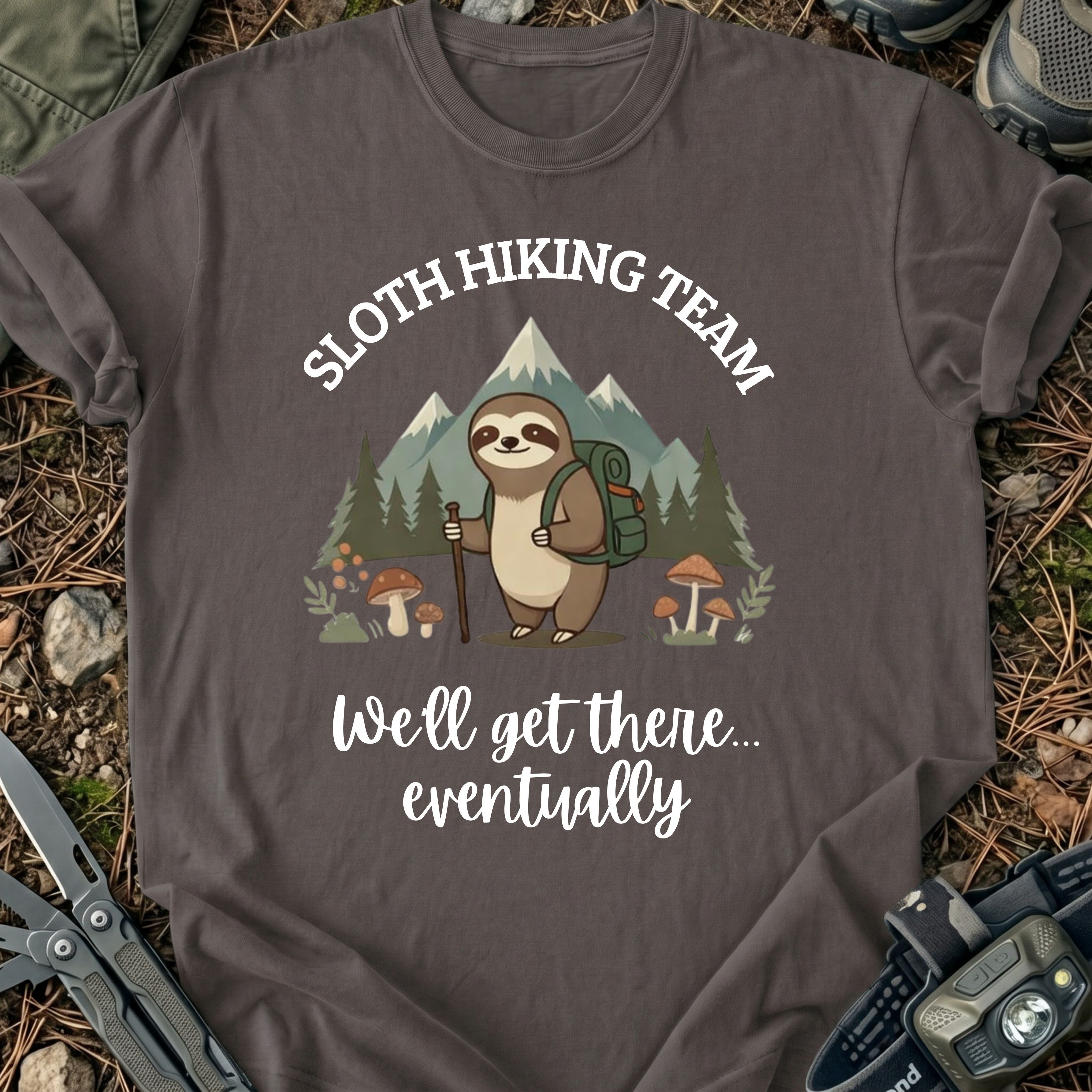 Sloth Hiking Team T-Shirt