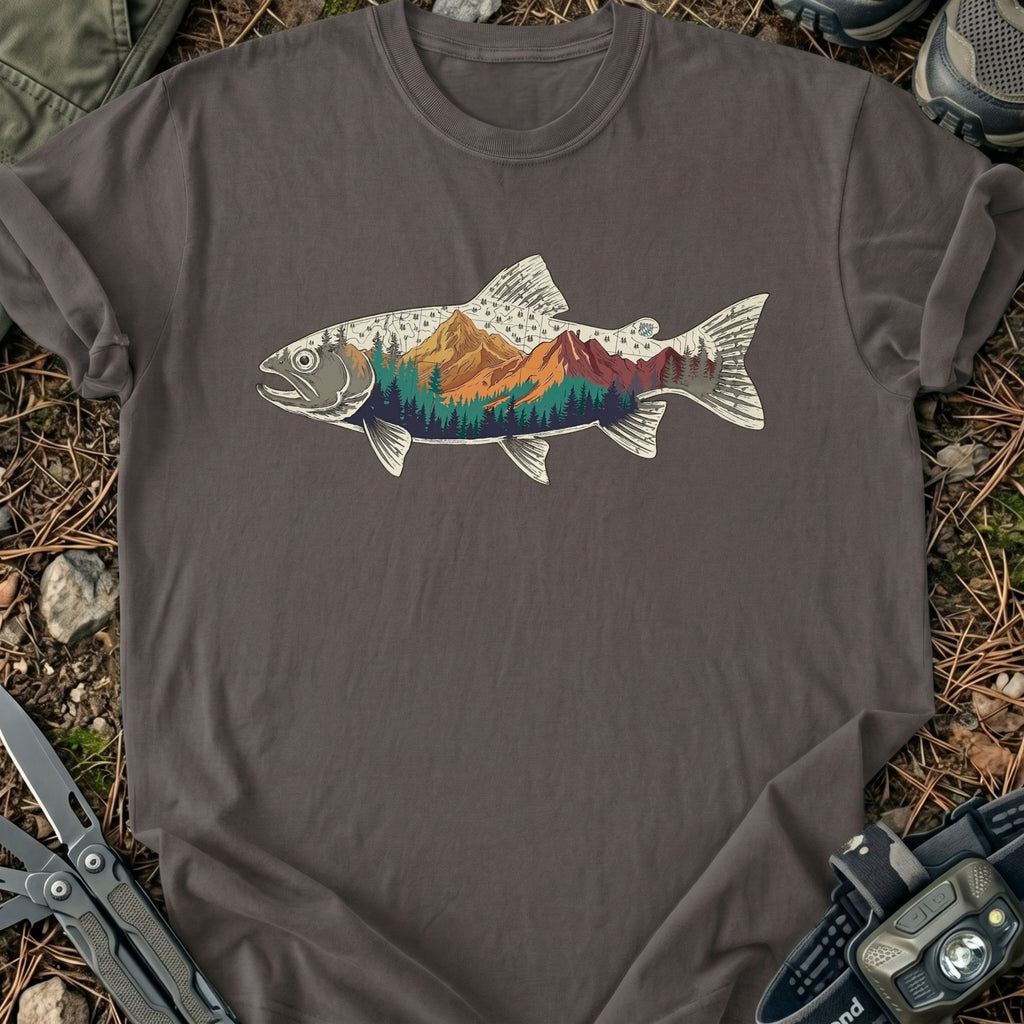 Bright Mountain Fish T-Shirt