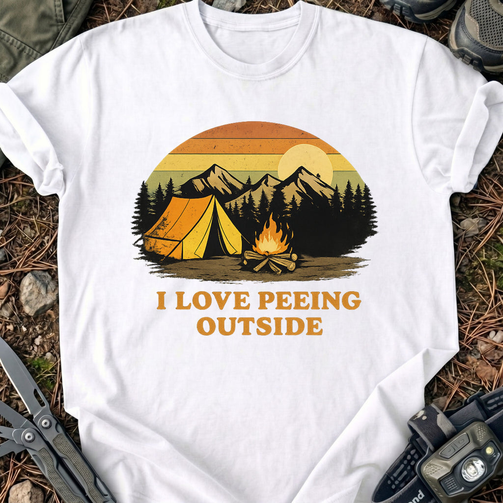 Peeing Outside T-Shirt