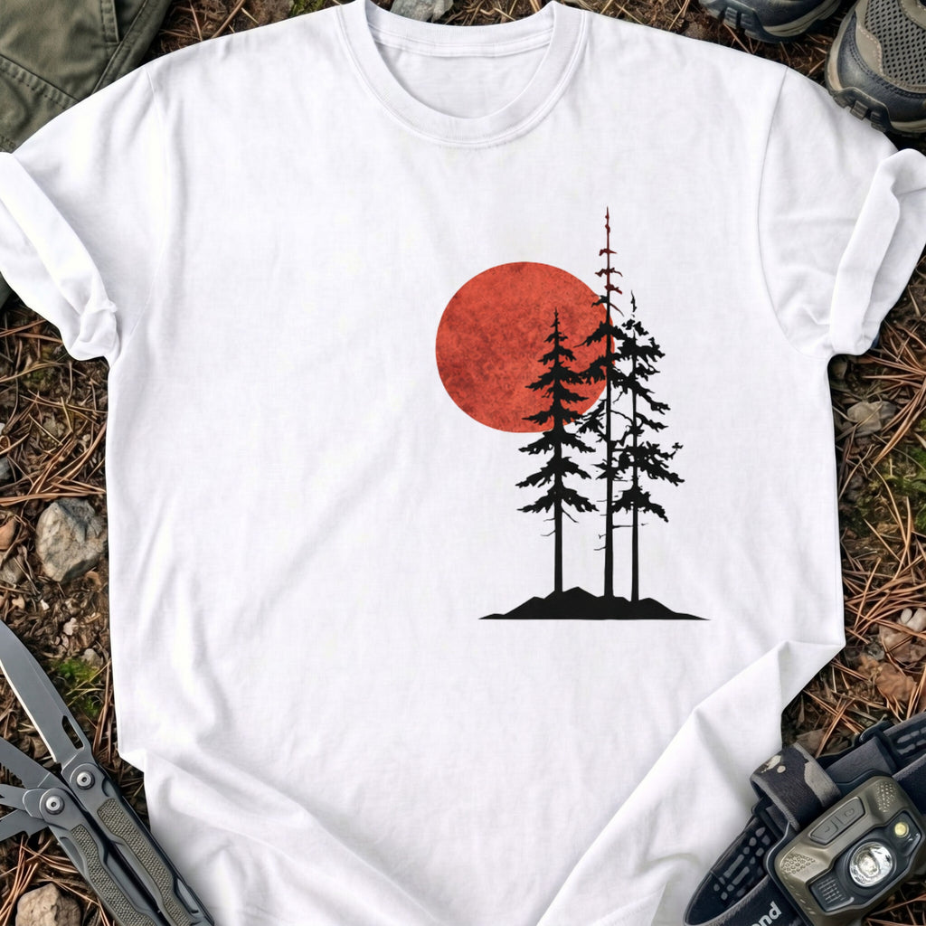 Sunset In The Woods T-Shirt