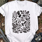 Birds & Flowers T-Shirt