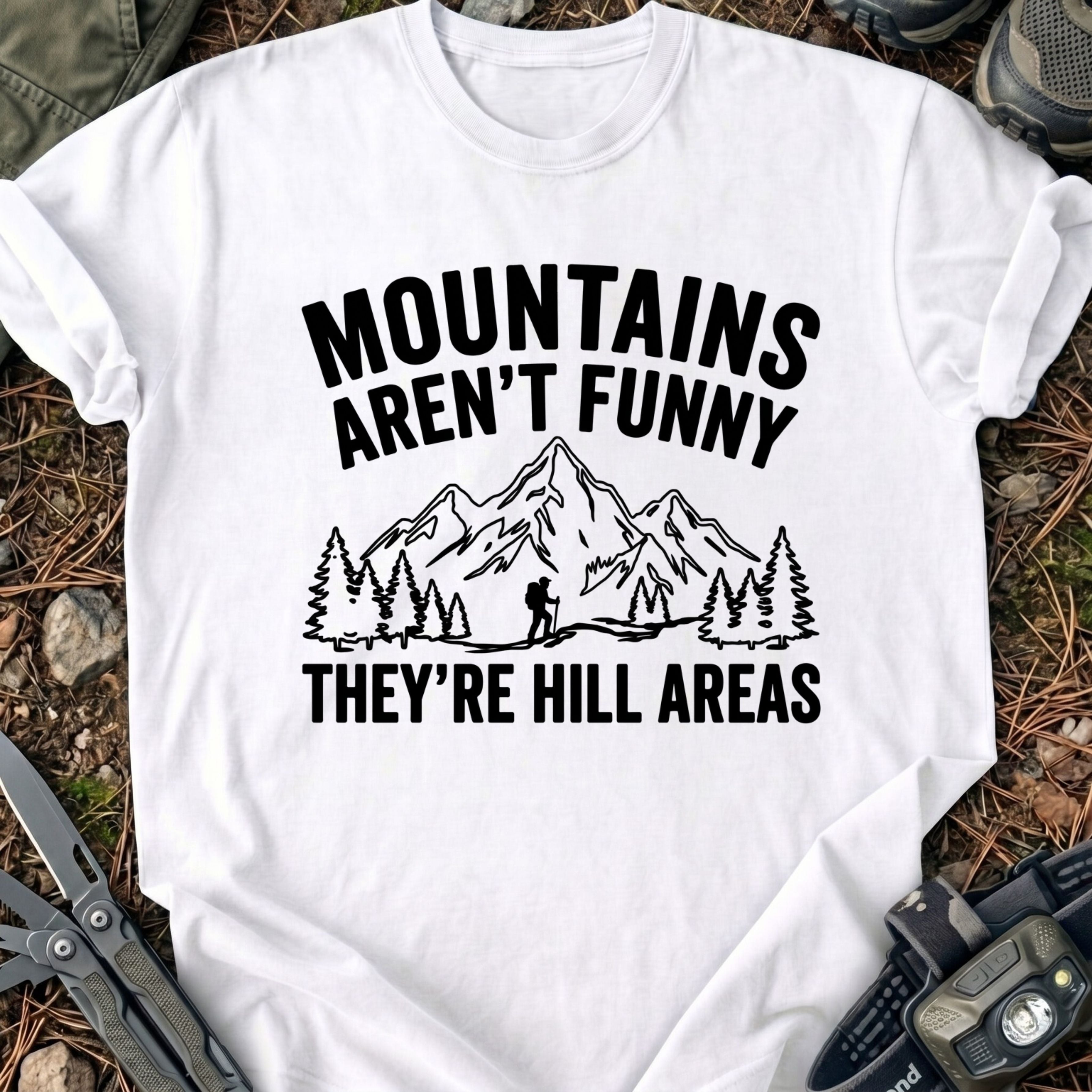 Hill Areas Mountains T-Shirt